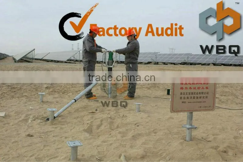 WBQ HD-05 Ground Screw Electric Driver for construction, solar power system etc.