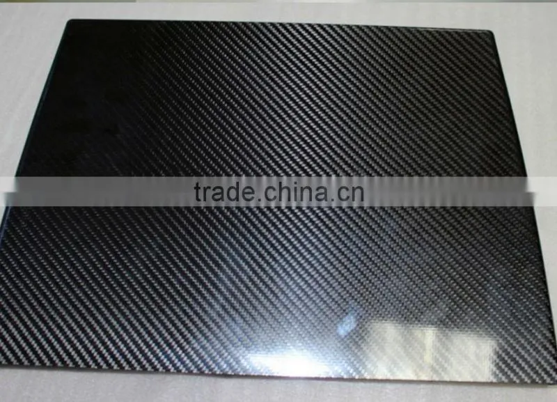 FPV/RC Parts 1.5x500x600mm 3K Twill Glossy Full/100% Carbon Fiber Plate Carbon Fiber CNC Cutting Sheet for Hobby Toy