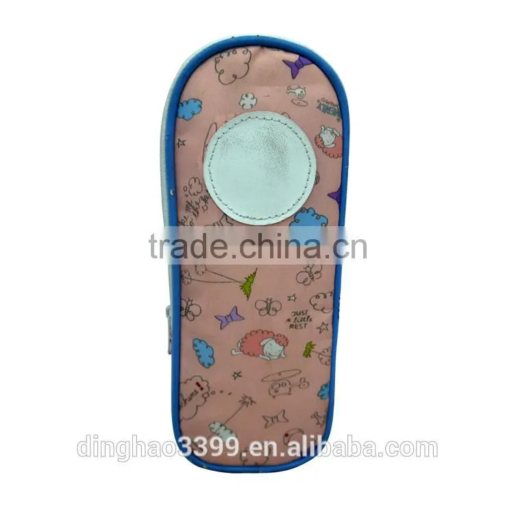 2015 Newly beautiful cartoon fancy pencil bag with pencil stationery inside