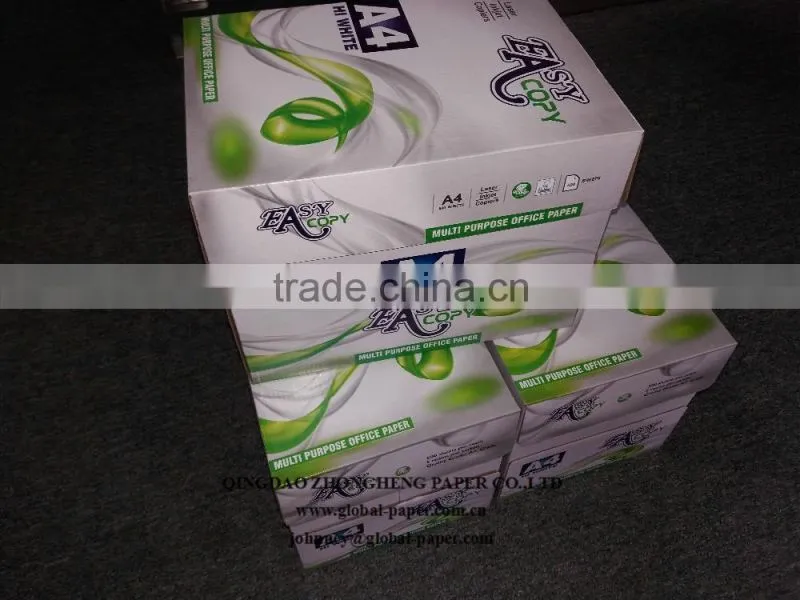 Best and competitve price high quality white color A4 size (210*297mm) Copy paper