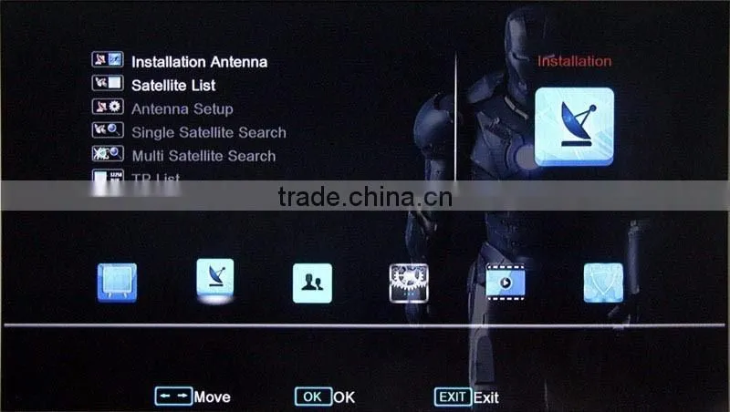 Free dhl shipping high quality hd digital openbox v8s manufacturer in China