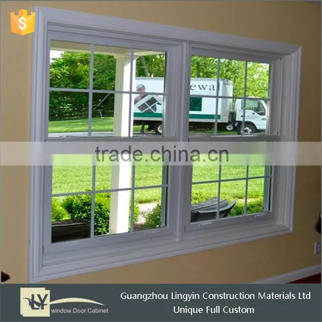 2015 Hot sale Australian standard thermal break /aluminium top hung window/double glazed windows