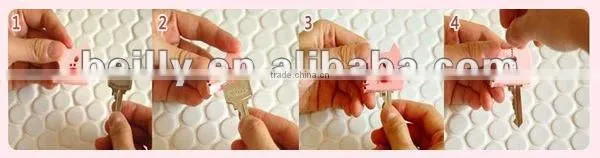 Cartoon Fish shape custom Soft PVC 3D key cap factory