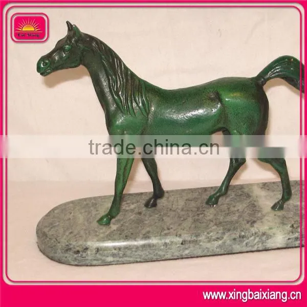goat statue,panther statue,antique brass horse statue