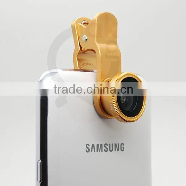 Factory direct supplying!! Universal clip 180 Degree Clip Fisheye camera photo Lens For iphone4 iphone5 galaxy s3 s4 note2 note3
