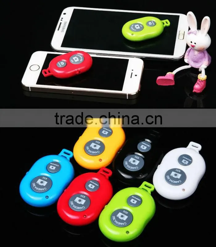 new products selfie bluetooth remote shutter for any mobile phone
