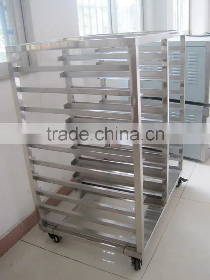 8 Trays 16 Pans Stainless Steel Food Trolley