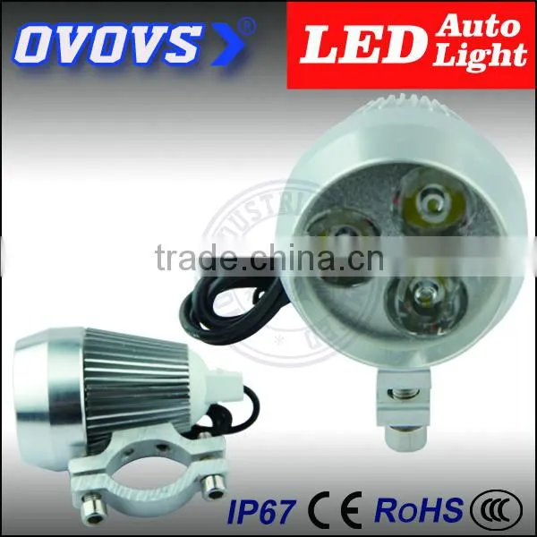 High quality led motorcycle auxiliary lights 15W headlights for car