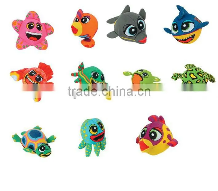 Sponge fish stuffed toy