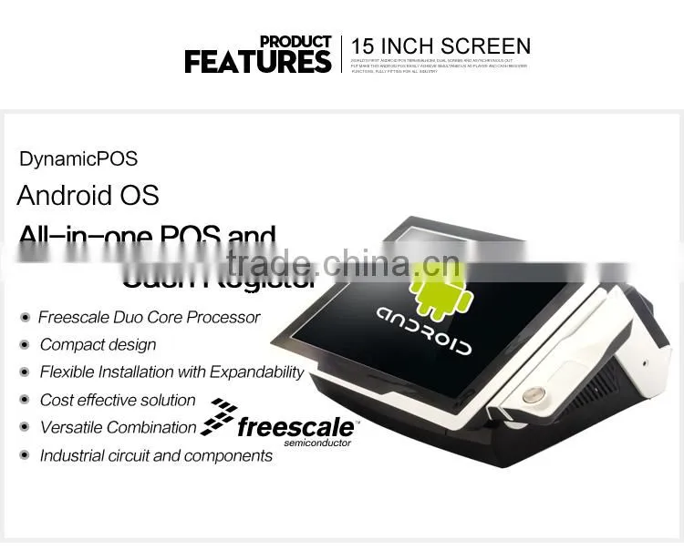 All-in-one POS and Cash Register Android Restaurant POS System