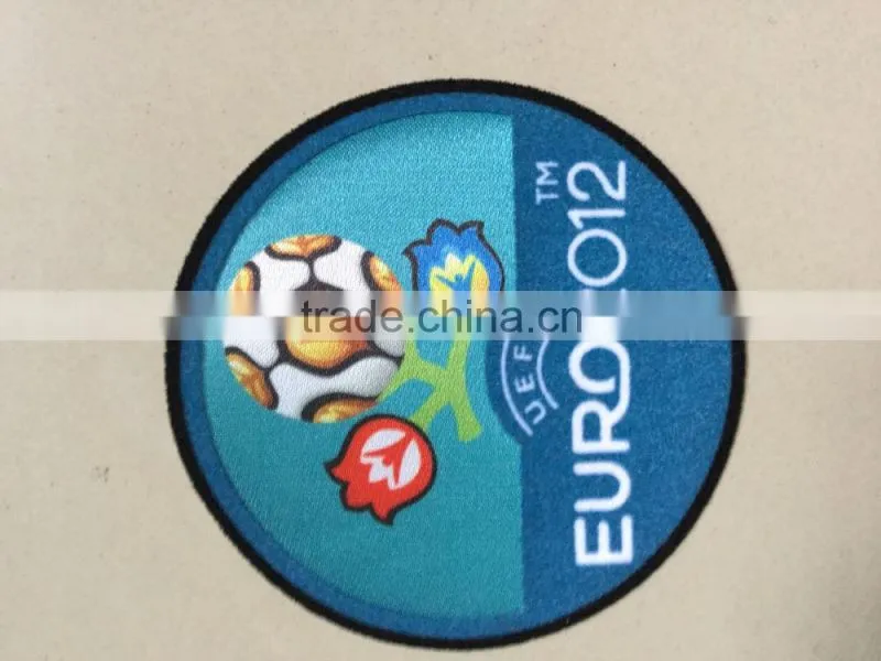 factory direct heat transfer printing iron on badges heat patch for uniform