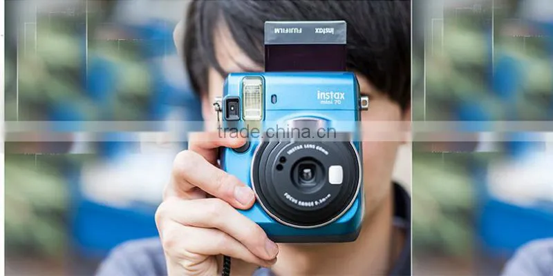 Fujifilm Instax Mini70 Camera Instant Camera Blue Polaroid Camera