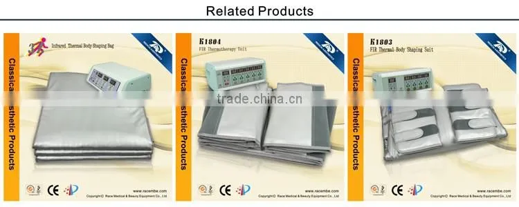 Fire Resistance Wire Electric Blanket For Weight Loss And Slimming