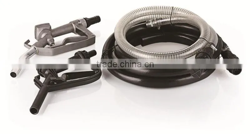 600W self priming oil diesel pump with inlet outlet tube and oil gun