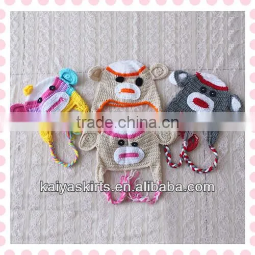 New arrival cute animal Crochet Baby Hat Wholesale