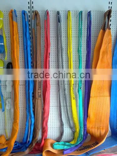 40ton heavy duty lifting round sling soft sling