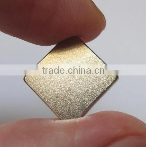 N45 block neodymium magnet 35x35x5mm axially magnetization type