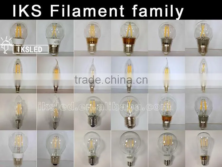 1.2W 360 degree mini driver led filament bulb LEB BULB DIMMABLE