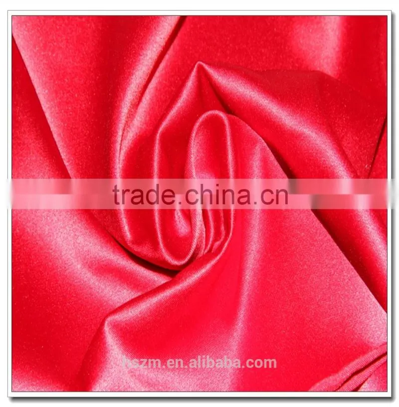 100% polyester satin fabric for dresses China Supplier