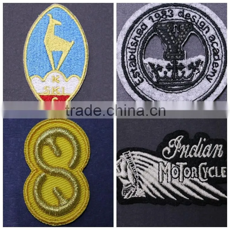 2016 Cheap 3d Rubber Patch Embroidery Patches Custom Logo