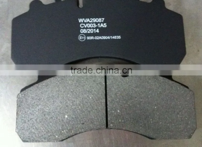 Brake pad WVA29087