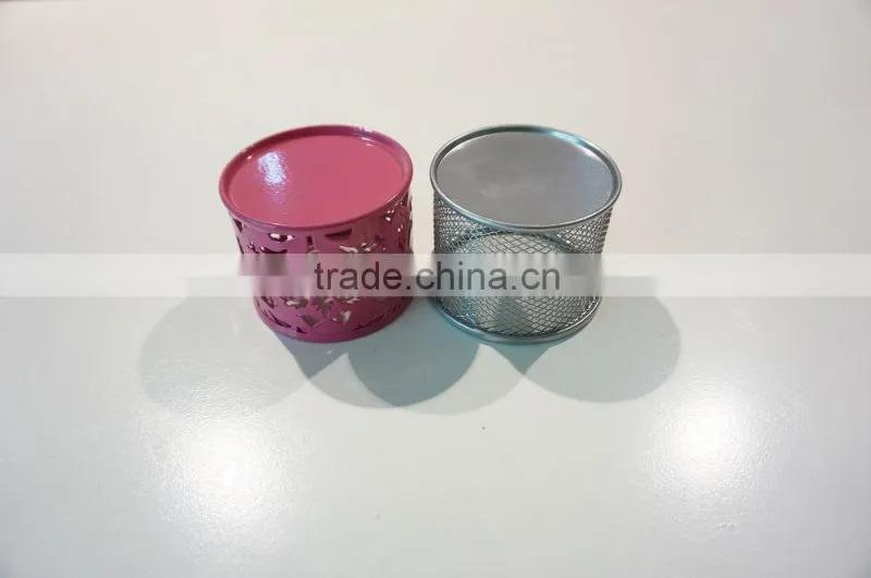 Iron Mesh Pen Container