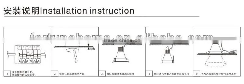 New Design 10W LED Ceiling Lighting