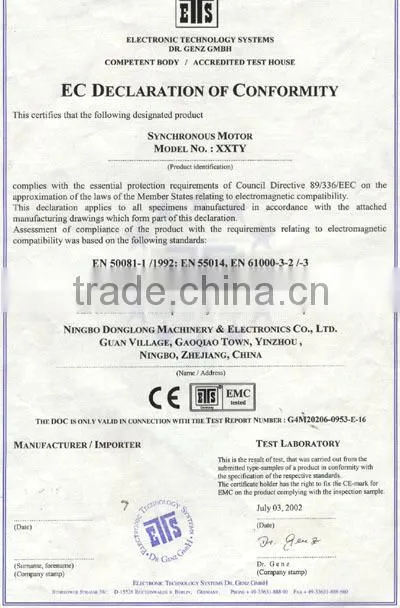 DL CE easy install gasoline water pump STATOR ROTOR