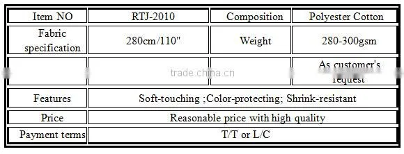 Simple Mediterranean multi color stripe printed polyester cotton fabric for table cloth sofa cushion cover using