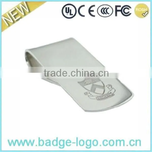 custom SS bussiness card holder money clip