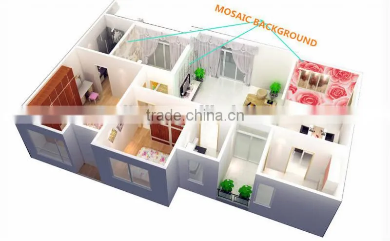 2014 new style cheap mosaic tile/reflector/mosaic mirror