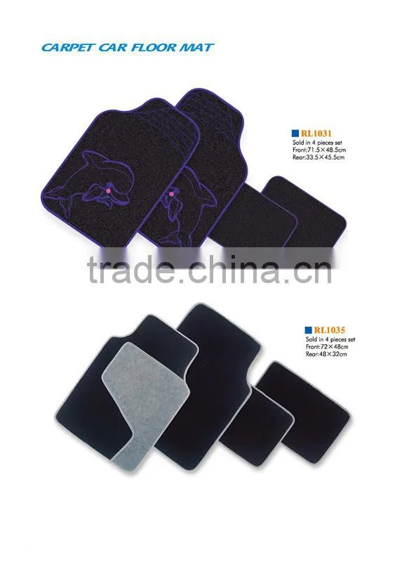 Anti Slip car mat wholesale , cute car floor mats Carpet Car Mat