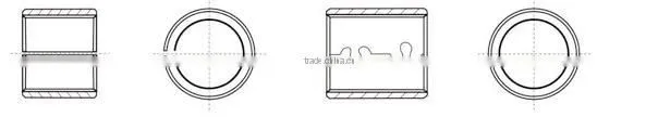 High Precision split bearing bush for steel and cast