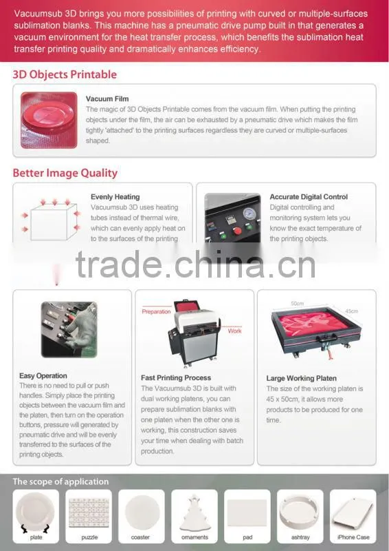 3D sublimation machine