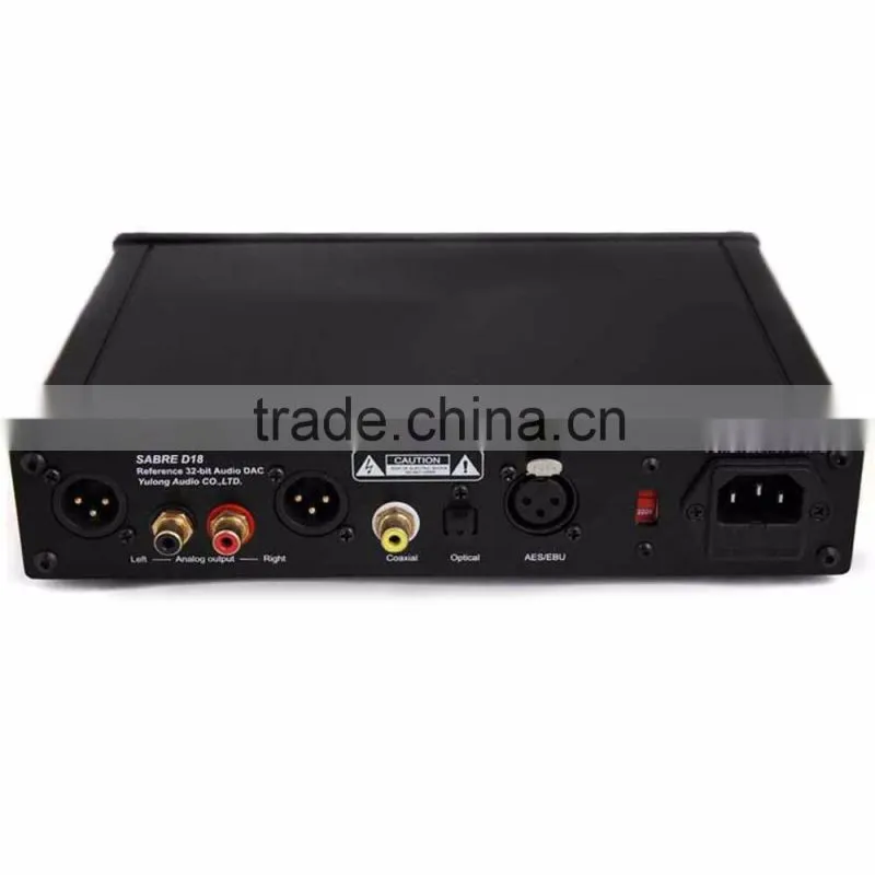 Specifically hifi sound SABRE D18 32Bit/500KHZ DAC BLACK use ESS9018(32BIT DAC)