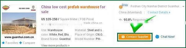 Fast construction industry steel structure building project