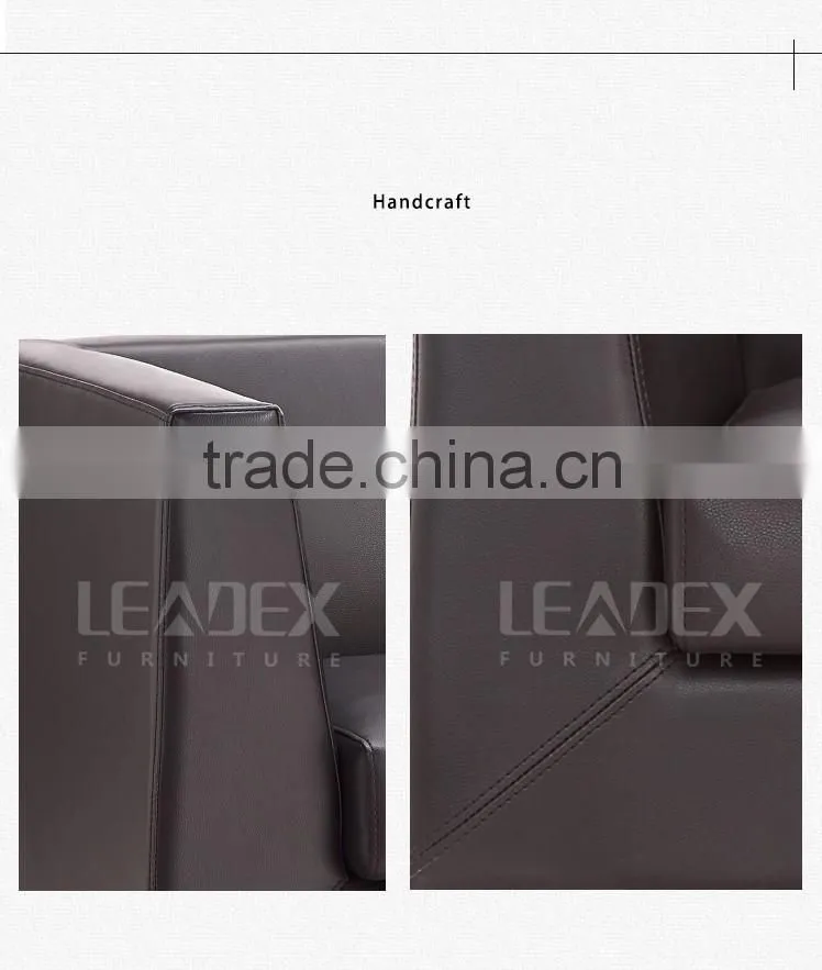 Hot selling office furniture comfortable commerical PU sofa