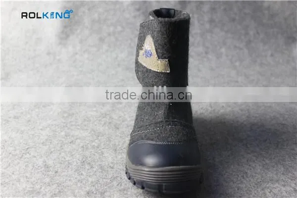 felt snow boots