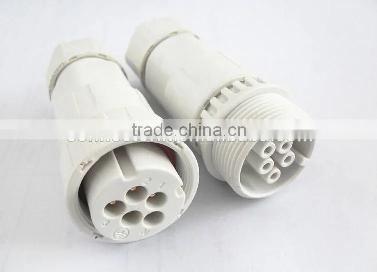 waterproof terminal connector with 5 screw connections power connector