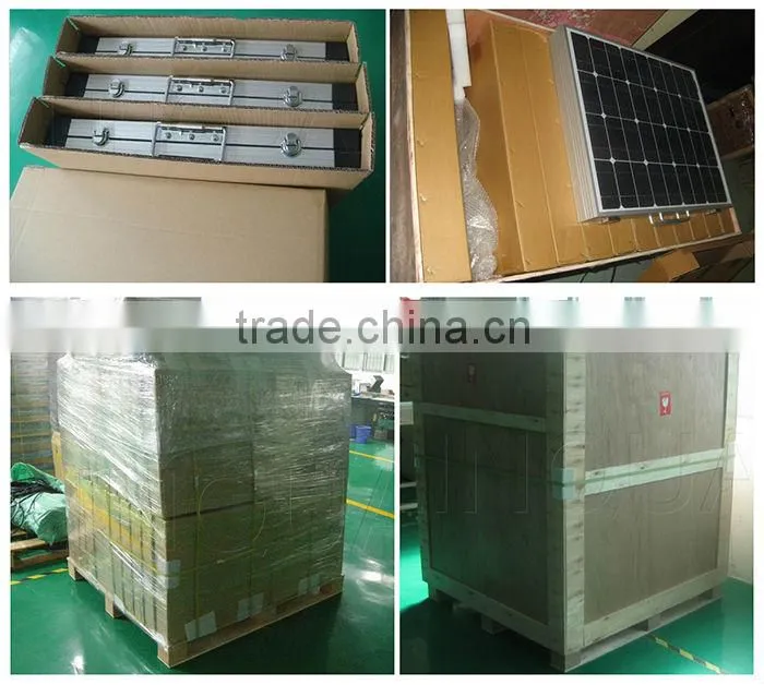 150W foldable solar panel for emergency