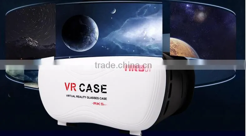 2016 Best selling Glasses 3D VR BOX/case Google Cardboard Virtual Reality 3D Glasses Bluetooth