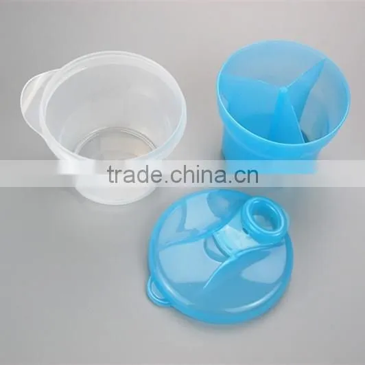 Three Compartment Baby Formula Container,Portable Milk Formula Dispenser