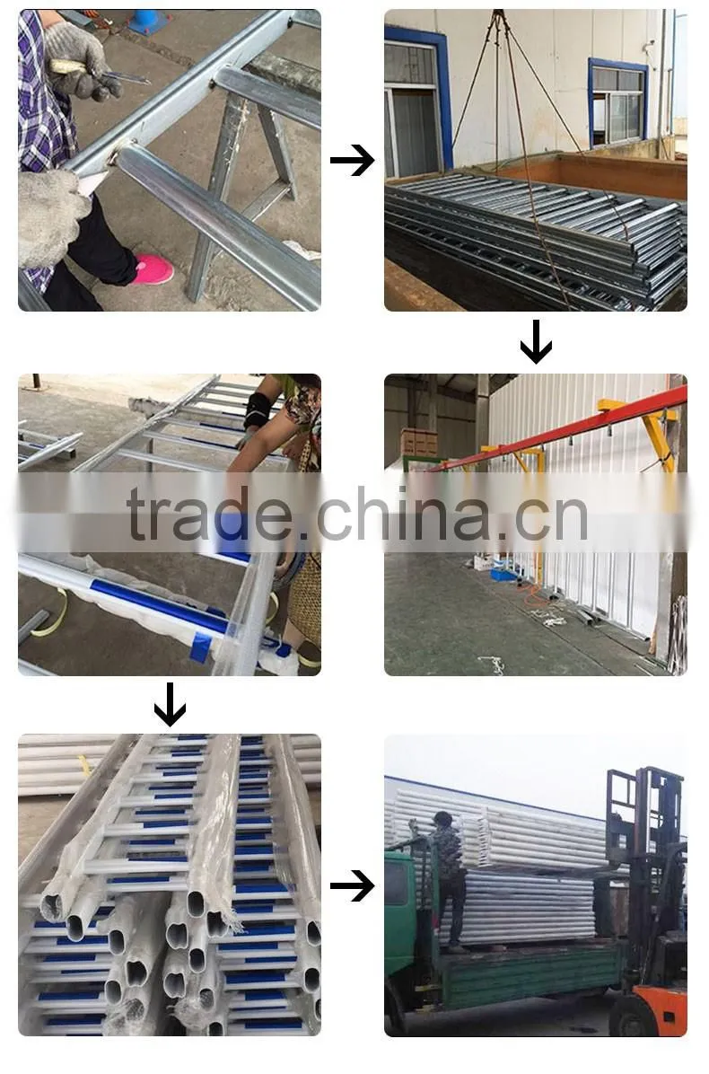 Transport facilities, highway guardrail electrostatic painting the road city municipal police zinc steel fence