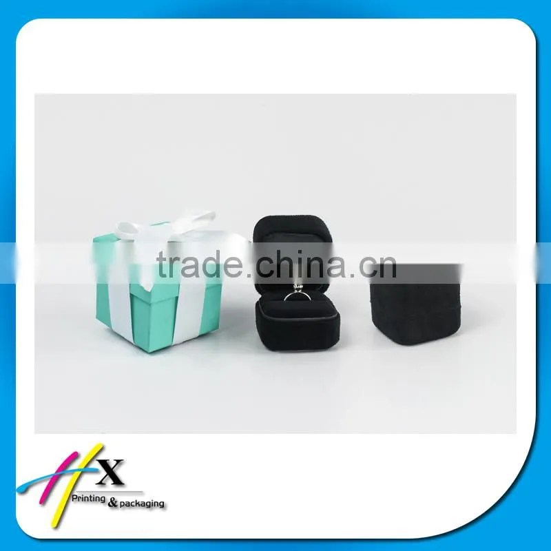vintage small magnet gift packaging box for ring