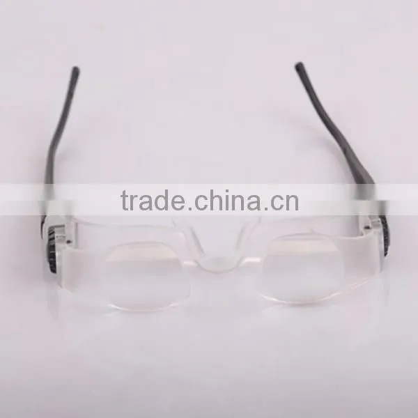 2.1X Hands free magnifier glasses for low vision