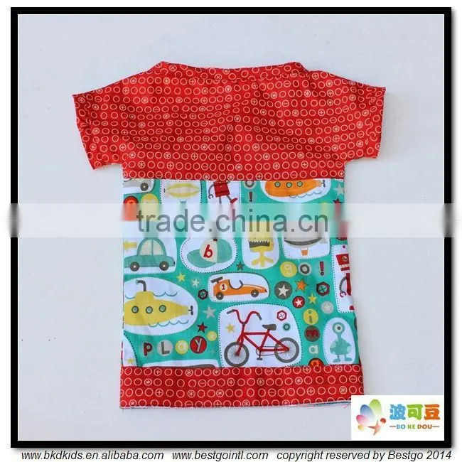BKD printed cotton baby kimono t-shirt
