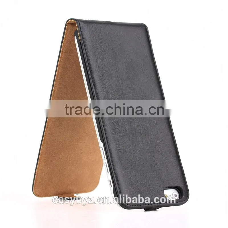 Real Genuine Leather Flip Wallet Slim Case Cover For iPhone 6 Plus