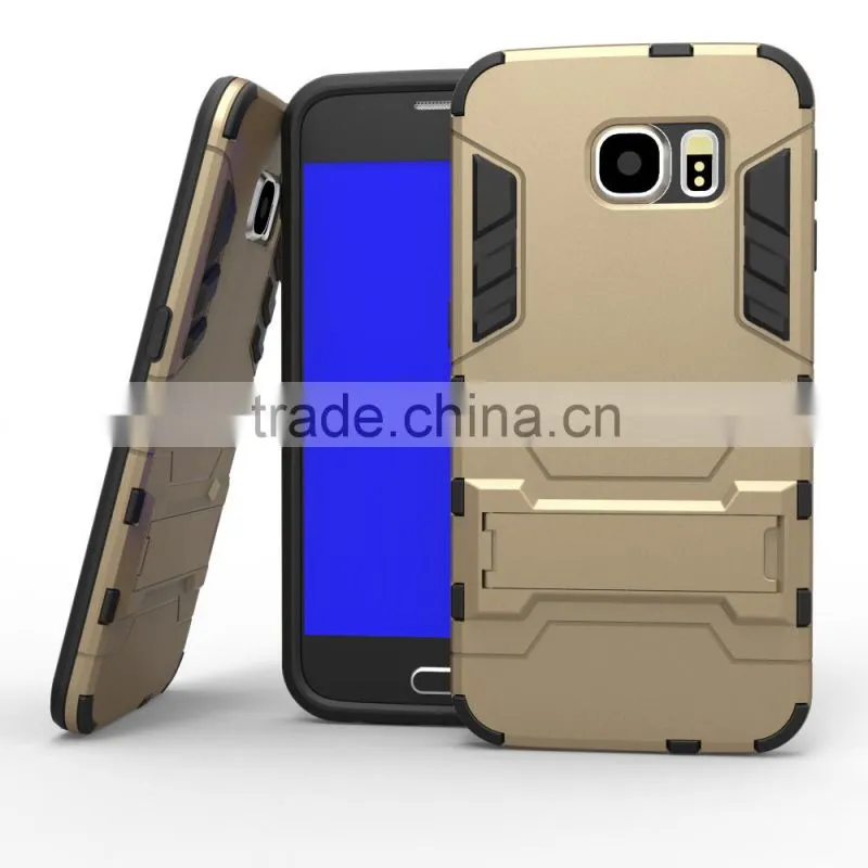 Hard hybrid silicone+pc case for Samsung Galaxy S6 armor case,for Samsung Galaxy S6 case