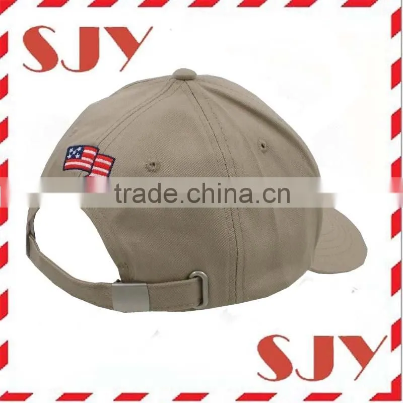 Custom made cotton embroidered logo desinged promotional baseball cap