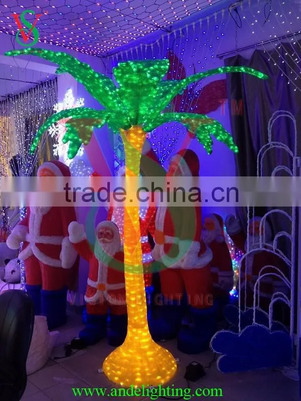 Outdoor tropical plant led light Coconut tree light